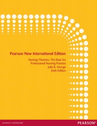 Imagen de portada: Nursing Theories: Pearson New International Edition 6th edition 9781292027852