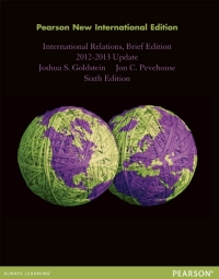 Cover image: International Relations, Brief Edition, 2012-2013 Update 6th edition 9781292026930