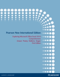 表紙画像: Exploring Microsoft Office Excel 2010 Comprehensive 1st edition 9781292027043