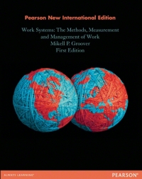 Imagen de portada: Work Systems: Pearson New International Edition PDF eBook 1st edition 9781292027050