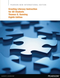 Titelbild: Creating Literacy Instruction for All Students: Pearson New International Edition 8th edition 9781292041735