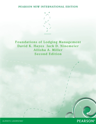Omslagafbeelding: Foundations of Lodging Management: Pearson New International Edition 2nd edition 9781292026787