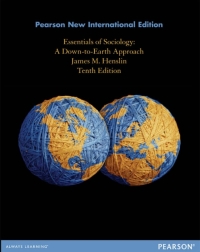 Cover image: Essentials of Sociology: Pearson New International Edition 10th edition 9781292042206