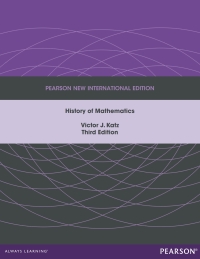 Cover image: A History of Mathematics: Pearson New International Edition 3rd edition 9781292027784