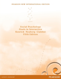 Imagen de portada: Social Psychology: Pearson New International Edition 5th edition 9781292027807