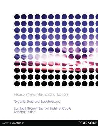 Cover image: Organic Structural Spectroscopy: Pearson New International Edition 2nd edition 9781292039565