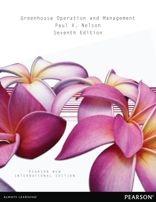 Cover image: Greenhouse Operation and Management 7th edition 9781292027685