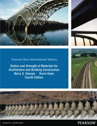 Imagen de portada: Statics and Strength of Materials for Architecture and Building Construction: Pearson New International Edition 4th edition 9781292027074