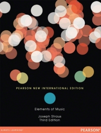 Cover image: Elements of Music: Pearson New International Edition PDF eBook 3rd edition 9781292026831
