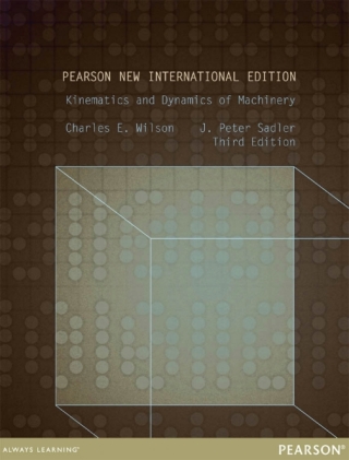 Cover image: Kinematics and Dynamics of Machinery: Pearson New International Edition 3rd edition 9781292040059