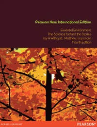Omslagafbeelding: Essential Environment: Pearson New International Edition 4th edition 9781292039190