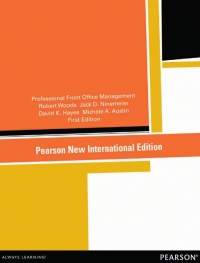 Cover image: Professional Front Office Management: Pearson New International Edition 1st edition 9781292026985