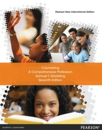 Imagen de portada: Counseling: A Comprehensive Profession 7th edition 9781292042589