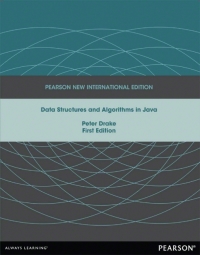 Cover image: Data Structures and Algorithms in Java: Pearson New International Edition PDF eBook 1st edition 9781292040097