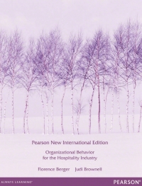 Imagen de portada: Organisational Behaviour for the Hospitality Industry: Pearson New International Edition 1st edition 9781292040264
