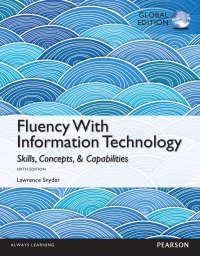 Cover image: Fluency With Information Technology: Global Edition 6th edition 9781292061245