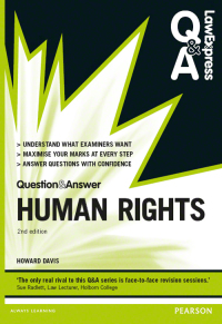 Imagen de portada: Law Express Question and Answer: Human Rights 2nd edition 9780273783398