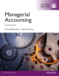 Omslagafbeelding: Managerial Accounting, Global Edition 4th edition 9781292059426