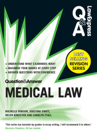 Cover image: Law Express Question and Answer: Medical Law 1st edition 9781292002897