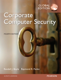 Titelbild: Corporate Computer Security, Global Edition 4th edition 9781292060453