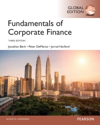 Cover image: Fundamentals of Corporate Finance, PDFebook , Global Edition 3rd edition 9781292018409