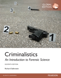 Imagen de portada: Criminalistics: An Introduction to Forensic Science, Global Edition 11th edition 9781292062020