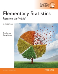 Omslagafbeelding: e Book Instant Access for Elementary Statistics: Picturing the World, Global Edition 6th edition 9781292058610