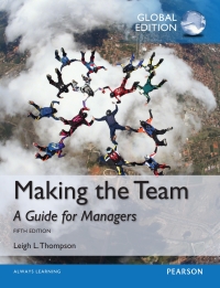 Cover image: Making the Team, Global Edition 5th edition 9781292060781