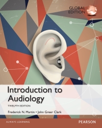 Cover image: Introduction to Audiology, Global Edition 12th edition 9781292058856