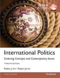 表紙画像: International Politics: Enduring Concepts and Contemporary Issues, Global Edition 12th edition 9781292070872