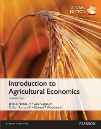 Cover image: Introduction to Agricultural Economics, Global Edition 6th edition 9781292073064