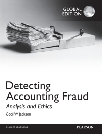 Omslagafbeelding: Detecting Accounting Fraud: Analysis and Ethics, Global Edition 1st edition 9781292059402