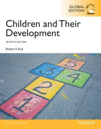 Cover image: Children and their Development, Global Edition 7th edition 9781292073767