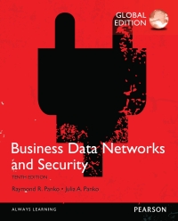 Cover image: Business Data Networks and Security, Global Edition 10th edition 9781292075419