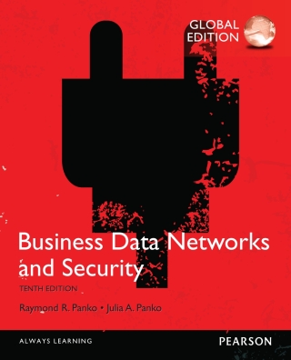 Cover image: Business Data Networks and Security, Global Edition 10th edition 9781292075419