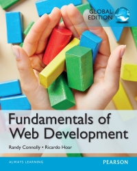 Cover image: Fundamentals of Web Development, Global Edition 1st edition 9781292057095