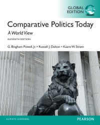 Cover image: Comparative Politics Today: A World View, Global Edition 11th edition 9781292076959