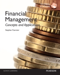 Cover image: Financial Management: Concepts and Applications, Global Edition 1st edition 9781292077833