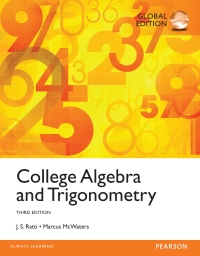 Immagine di copertina: eBook Instant Access for College Algebra and Trigonometry, Global Edition 3rd edition 9781292058665