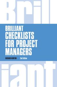 Omslagafbeelding: Brilliant Checklists for Project Managers 2nd edition 9781292081106