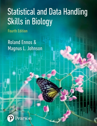 表紙画像: Statistical and Data Handling Skills in Biology 4th edition 9781292086033