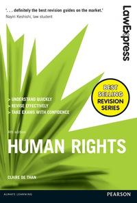 Cover image: Law Express: Human Rights 4th edition 9781292086835