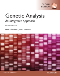 Cover image: Genetic Analysis: An Integrated Approach, Global Edition 2nd edition 9781292092362