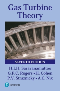 Cover image: Gas Turbine Theory 7th edition 9781292093093