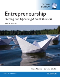 Imagen de portada: Entrepreneurship: Starting and Operating A Small Business, Global Edition 4th edition 9781292097411