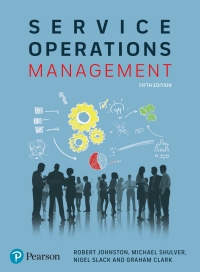 Cover image: Service Operations Management 5th edition 9781292064468