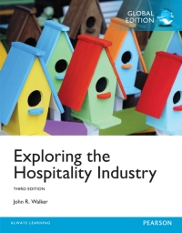 Cover image: Exploring the Hospitality Industry, Global Edition 3rd edition 9781292102801