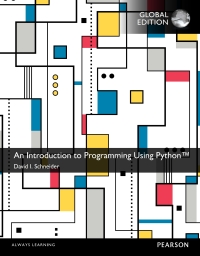 Imagen de portada: An Introduction to Programming Using Python, Global Edition 1st edition 9781292103433