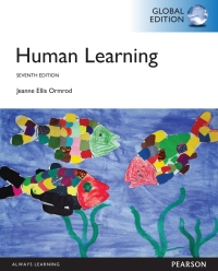 Imagen de portada: Human Learning, Global Edition 7th edition 9781292104386