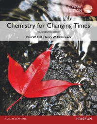 Omslagafbeelding: Chemistry For Changing Times, Global Edition 14th edition 9781292104591